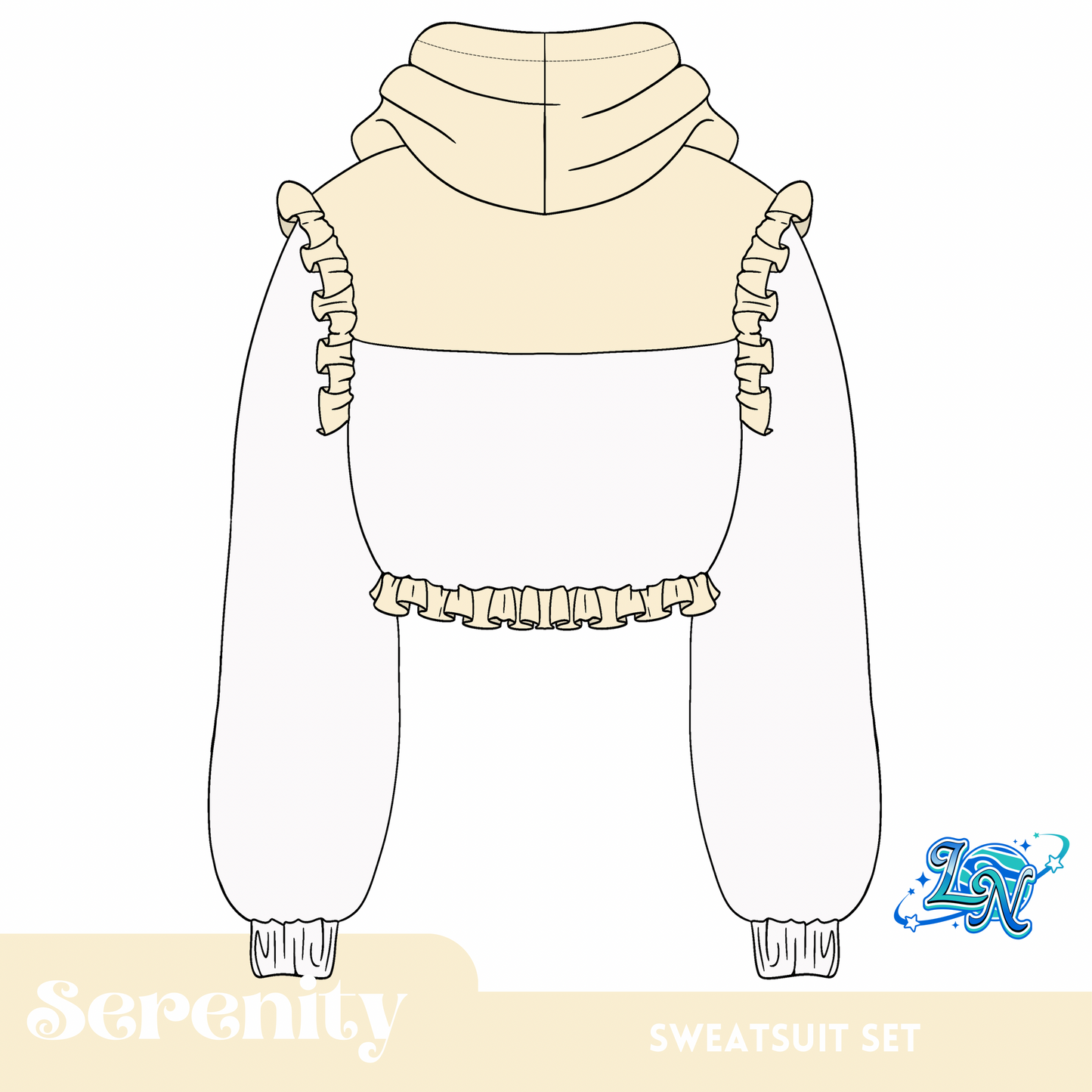 Serenity Zip-Up Hoodie (Pre-Sample Pre-Order)
