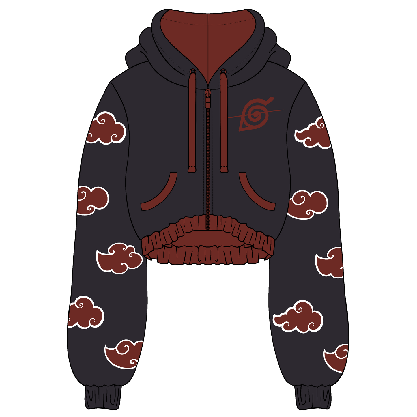 Akatsuki Zip-Up Hoodie