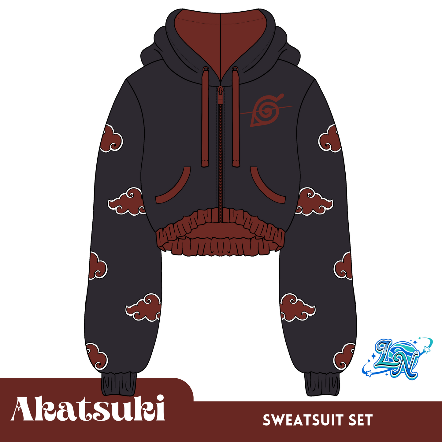 Akatsuki Zip-Up Hoodie