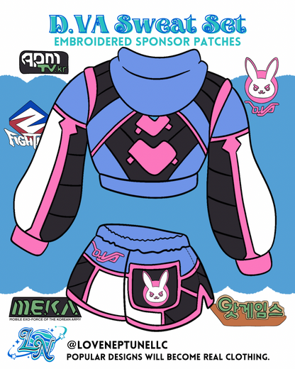 D.VA MEKA Sweatset (Interest Check)