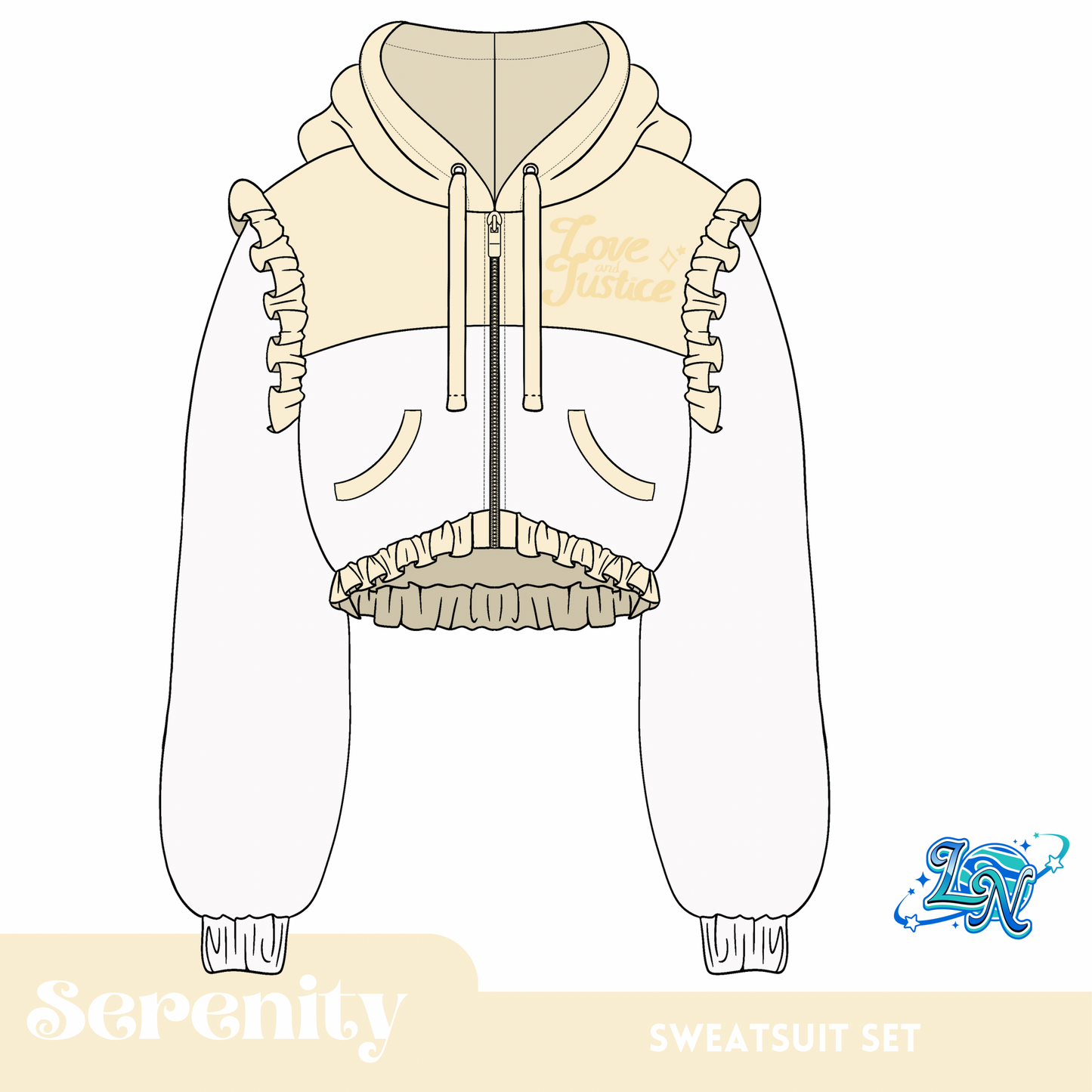 Serenity Zip-Up Hoodie