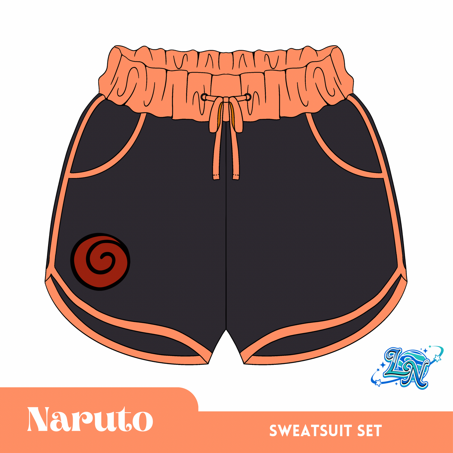 Naruto Sweat Shorts