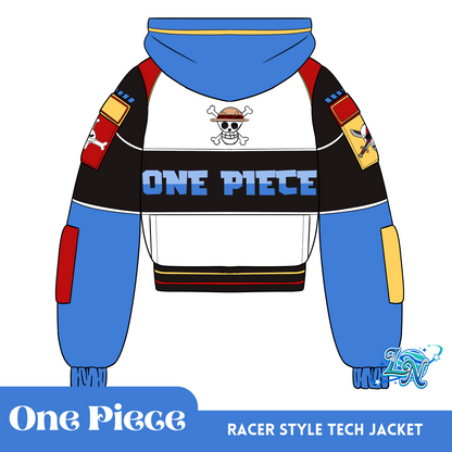 One Piece Racer Style Tech Jacket