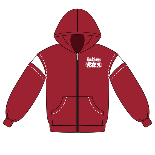 Fire Rat Zip-Up Hoodie